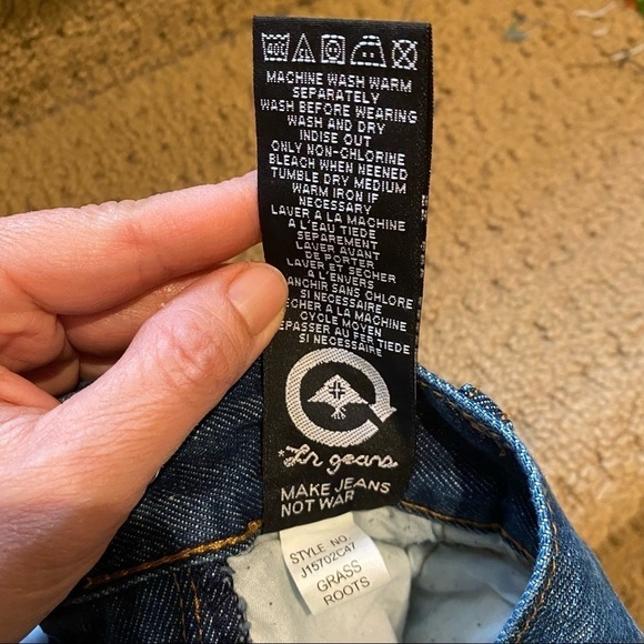 Vintage LRG Men Blue Jeans Size 34-Made in Hong Kong - Picture 9 of 11